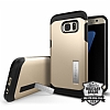 Spigen Tough Armor Samsung Galaxy S7 Edge Gold Klf - Resim: 1