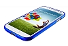 Spigen Ultra Capsule Samsung i9500 Galaxy S4 Mavi Klf - Resim 2