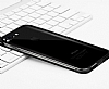 Sulada iPhone 7 / 8 Metal Bumper ereve Jet Black Klf - Resim 8