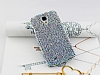 Beyaz Tal Samsung i9500 Galaxy S4 Arka Kapak - Resim 1
