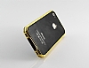 iPhone 4 / 4S Tal Gold Bumper ereve Klf - Resim 3