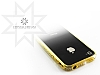 iPhone 4 / 4S Tal Gold Bumper ereve Klf - Resim 2