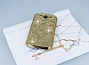 Eiroo Glows Samsung Galaxy Grand Gold Tal Rubber Klf - Resim: 2