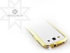 Tal Samsung Galaxy S3 / S3 Neo Gold Bumper ereve Klf - Resim: 2
