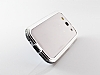Tal Samsung Galaxy S3 / S3 Neo Silver Bumper ereve Klf - Resim: 3