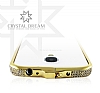 Tal Samsung i9500 Galaxy S4 Gold ereve Klf - Resim 1