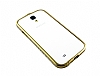 Tal Samsung i9500 Galaxy S4 Gold ereve Klf - Resim 2