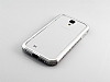Tal Samsung i9500 Galaxy S4 Silver Bumper ereve Klf - Resim 4
