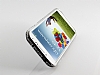 Tal Samsung i9500 Galaxy S4 Silver Bumper ereve Klf - Resim 1