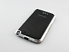 Tal Samsung N7100 Galaxy Note 2 Silver Bumper ereve Klf - Resim: 3