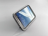 Tal Samsung N7100 Galaxy Note 2 Silver Bumper ereve Klf - Resim 1