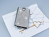 Eiroo Glows Samsung N7500 Galaxy Note 3 Neo Tal Silver Rubber Klf - Resim: 2