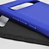 TCL 10 Plus Mavi Mat Silikon Klf - Resim: 1