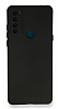 TCL 20 SE Kamera Korumal Siyah Silikon Klf