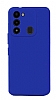 Tecno Spark 8C Kamera Korumal Mavi Silikon Klf