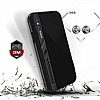 Dafoni Element Shield iPhone X / XS Standl Ultra Koruma Karbon Siyah Klf - Resim 4