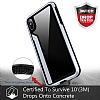 TGViS Luxury iPhone X / XS Ultra Koruma Cam Siyah Klf - Resim: 3