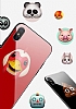 Totu Design Animoji iPhone X / XS Silikon Kenarl Cam Unicorn Klf - Resim: 3