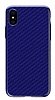 Totu Design Athena Series iPhone X / XS Lacivert Rubber Klf