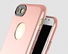 Totu Design Color Series iPhone 7 Gold Rubber Klf - Resim: 3