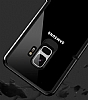 Totu Design Crystal Samsung Galaxy S9 Plus Silikon Kenarl Siyah Rubber Klf - Resim: 11