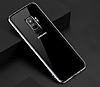 Totu Design Crystal Samsung Galaxy S9 Plus Silikon Kenarl Siyah Rubber Klf - Resim: 5