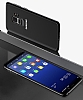 Totu Design Crystal Samsung Galaxy S9 Plus Silikon Kenarl Siyah Rubber Klf - Resim: 9