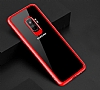 Totu Design Crystal Samsung Galaxy S9 Plus Silikon Kenarl Siyah Rubber Klf - Resim: 2