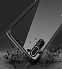 Totu Design Crystal Serisi Huawei P20 Pro Siyah Silikon Kenarl effaf Klf - Resim 2
