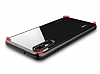 Totu Design Crystal Serisi Huawei P20 Pro Krmz Silikon Kenarl effaf Klf - Resim 6