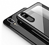 Totu Design Crystal Serisi Huawei P20 Pro Krmz Silikon Kenarl effaf Klf - Resim: 7