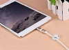Totu Design Glory Lightning & Micro USB Silver Data Kablosu 1,20m - Resim 1