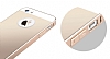 Totu Design iPhone SE / 5 / 5S Metal Bumper ereve Silver Klf - Resim 1