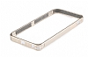 Totu Design iPhone SE / 5 / 5S Metal Bumper ereve Silver Klf - Resim: 7