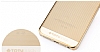 Totu Design iPhone SE / 5 / 5S effaf Gold izgili ve effaf Rubber Klf - Resim: 8