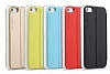 Totu Design iPhone SE / 5 / 5S Standl ift Pencereli Mavi Deri Klf - Resim: 1