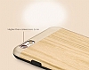 Totu Design iPhone 6 Plus / 6S Plus Ahap Grnml Rose Gold Silikon Klf - Resim 2