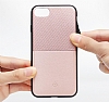 Totu Design iPhone 7 Plus / 8 Plus Kartlkl Rose Gold Rubber Klf - Resim 4