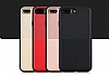 Totu Design iPhone 7 Plus / 8 Plus Kartlkl Gold Rubber Klf - Resim 1