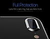 Totu Design iPhone 7 Plus / 8 Plus Siyah Metal Kamera Koruma Yz ve Cam - Resim 5