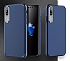 Totu Design Pure Color iPhone X / XS Kamera Korumal Siyah Rubber Klf - Resim: 1
