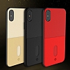 Totu Design Jazz Series iPhone X / XS Kartlkl Gold Rubber Klf - Resim 6