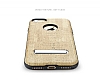 Totu Design King Series iPhone 7 / 8 Ahap Grnml Kahverengi Klf - Resim 1