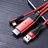 Totu Design Lightning Krmz HDMI Adaptr - Resim 4