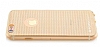 Totu Design Optic Texture iPhone 6 / 6S Rose Gold Silikon Klf - Resim 3