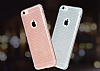 Totu Design Optic Texture iPhone 6 / 6S Rose Gold Silikon Klf - Resim: 1