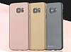 Totu Design Samsung Galaxy S7 Gold Sert Rubber Klf - Resim 4