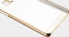 Totu Design Simple Samsung Galaxy S6 Edge Metalik Gold Kenarl Kristal Klf - Resim: 9
