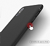 Totu Design Slim Series iPhone X / XS Standl Karbon Siyah Silikon Klf - Resim: 10