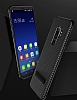 Totu Design Slim Series Samsung Galaxy S9 Plus Standl Karbon Gold Silikon Klf - Resim 5